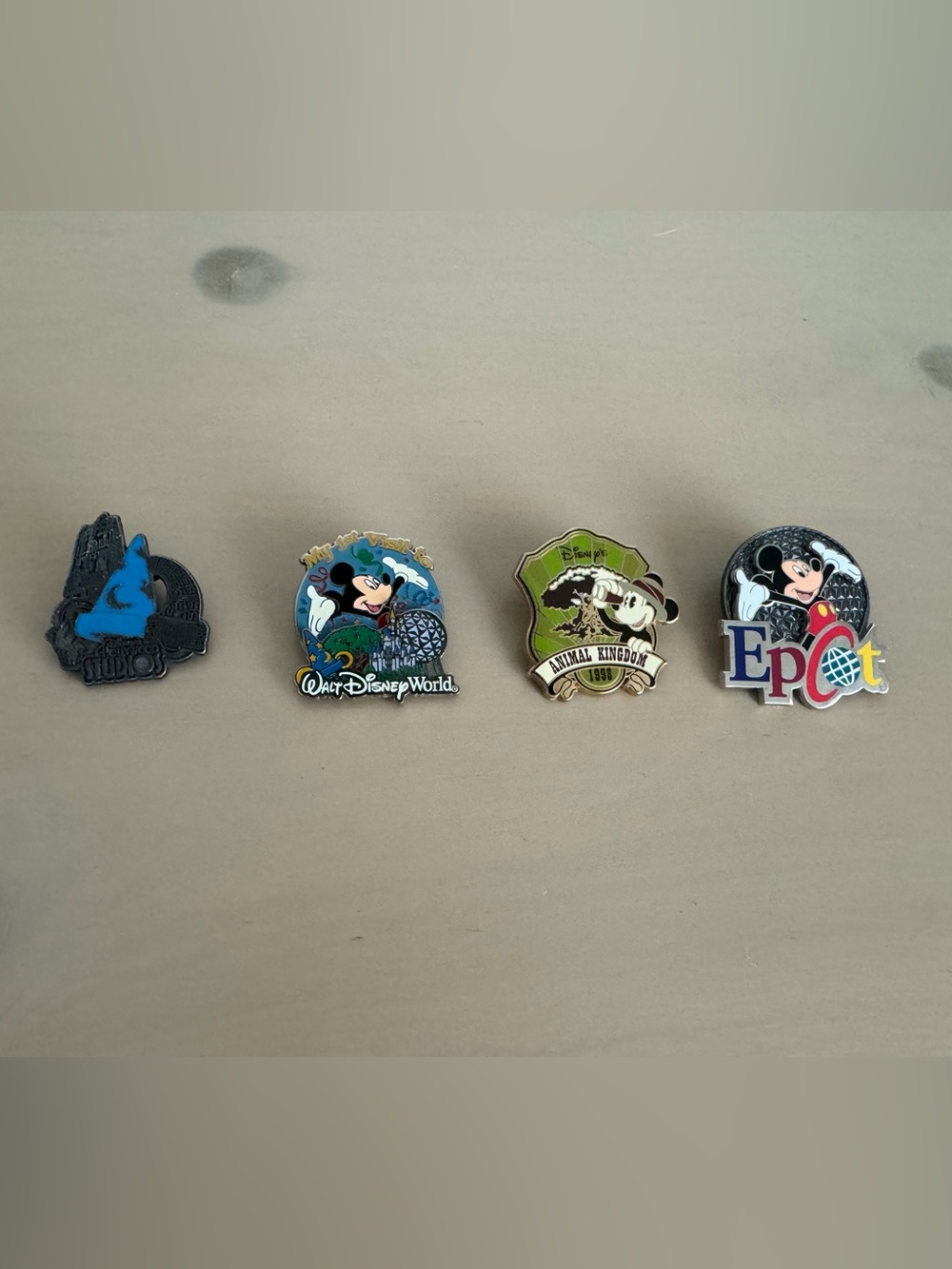 Lot of 4 Disney World Trading Pins